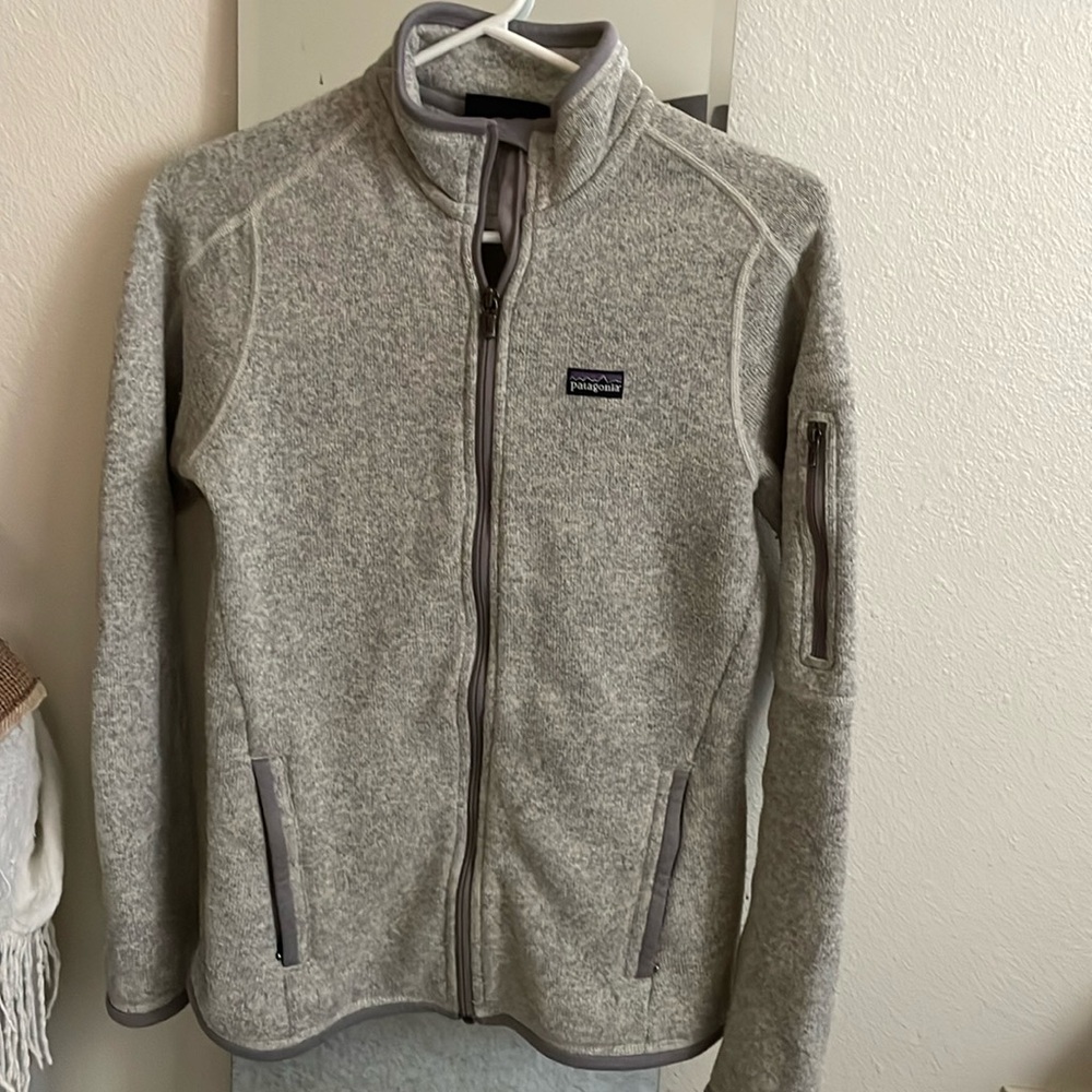 Grey Patagonia zip up